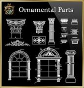 Ornamental Parts of Buildings 8