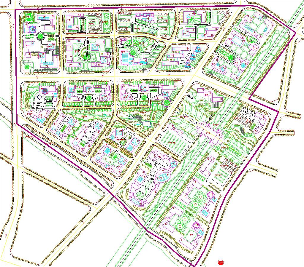 High-quality Urban Design Drawings download - City Planning/Urban City Design/Urban Graphics