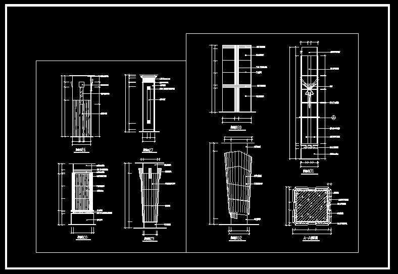 Column Design Drawing