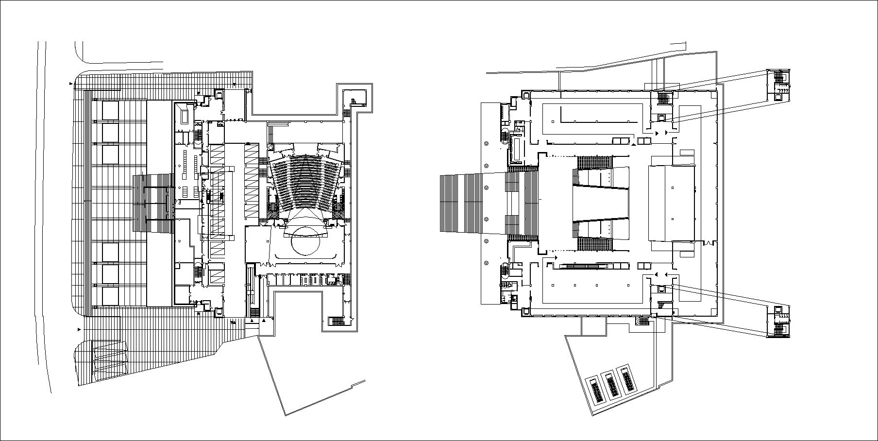  Museum Floor Plans and Drawings-Elevations, Design  concept, and Details