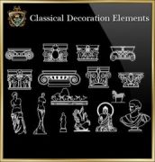 Classical Decoration Elements 01