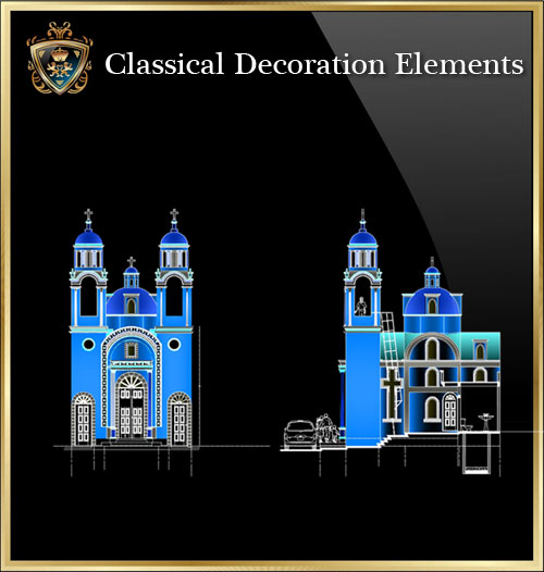 ★【Classical Decoration Elements 22】Download Luxury Architectural Design CAD Drawings--Over 20000+ High quality CAD Blocks and Drawings Download!