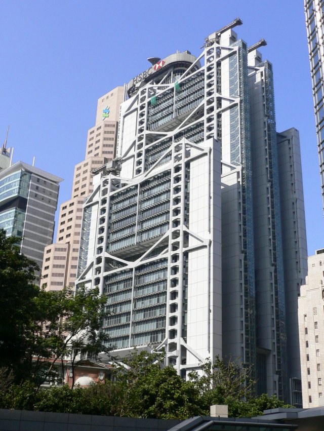 【世界知名建築案例研究CAD設計施工圖】匯豐香港銀行HSBC Hong Kong Bank